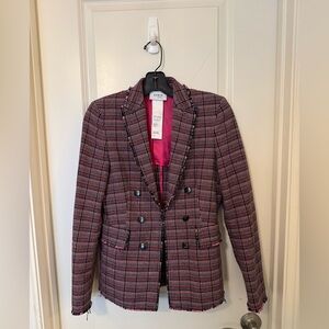 Akris Punto Plaid  Blazer